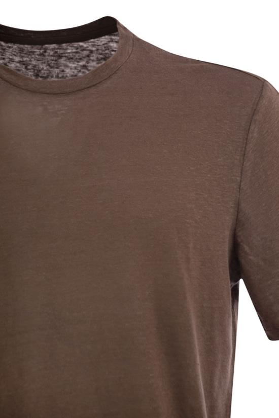 25SS 마제스틱필라쳐 반팔 티셔츠 S25M011 627 BROWN - MAJESTIC FILATURES