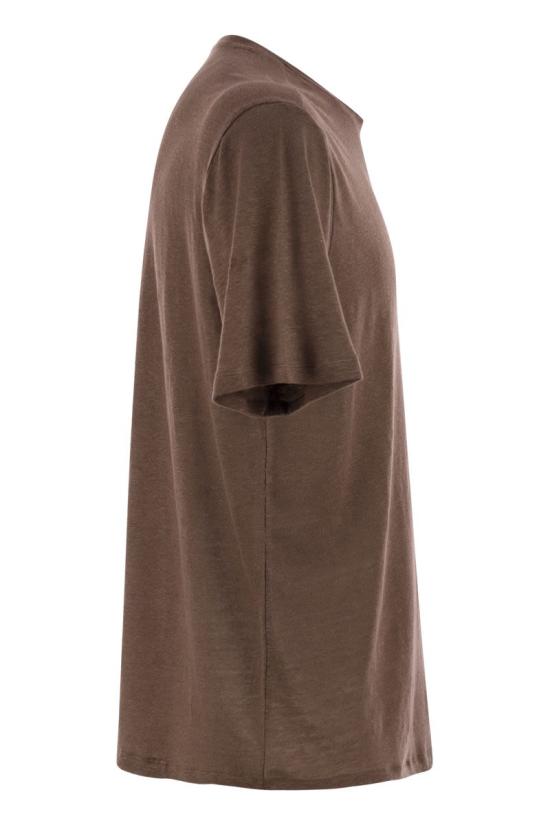 25SS 마제스틱필라쳐 반팔 티셔츠 S25M011 627 BROWN - MAJESTIC FILATURES