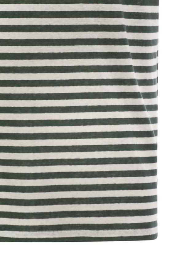 25SS 마제스틱필라쳐 반팔 티셔츠 S25M448 146 WHITE GREEN - MAJESTIC FILATURES