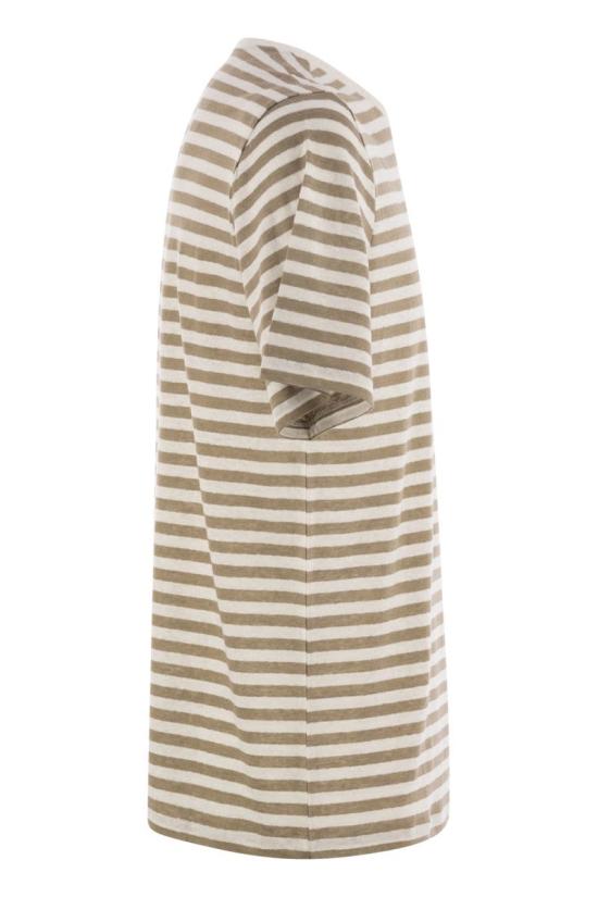 25SS 마제스틱필라쳐 반팔 티셔츠 S25M448 677 WHITE BEIGE - MAJESTIC FILATURES