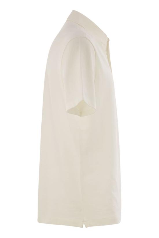 25SS 씨피 컴퍼니 폴로 티셔츠 18CMPL165A 103 WHITE - C.P. COMPANY