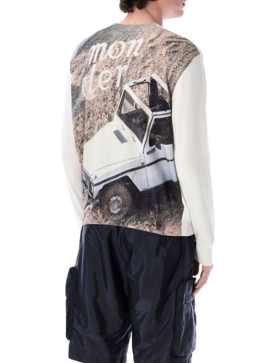 25SS 몽클레어 스웨터 9C00004M1113 034 BLACKWHITE - MONCLER