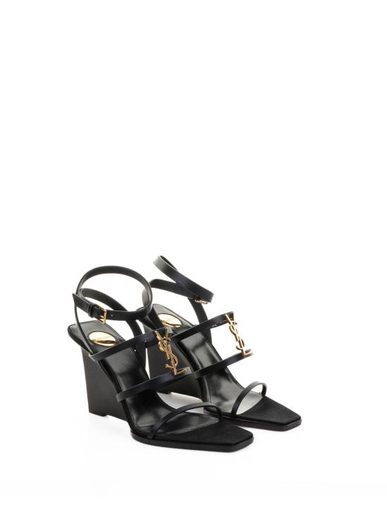 25SS 생로랑 샌들 821090DWEDD1000 SAN MAINE NERO - SAINT LAURENT