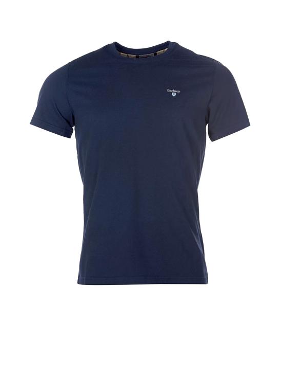 25SS 바버 반팔 티셔츠 MTS0670MTSNY31 NEW NAVY