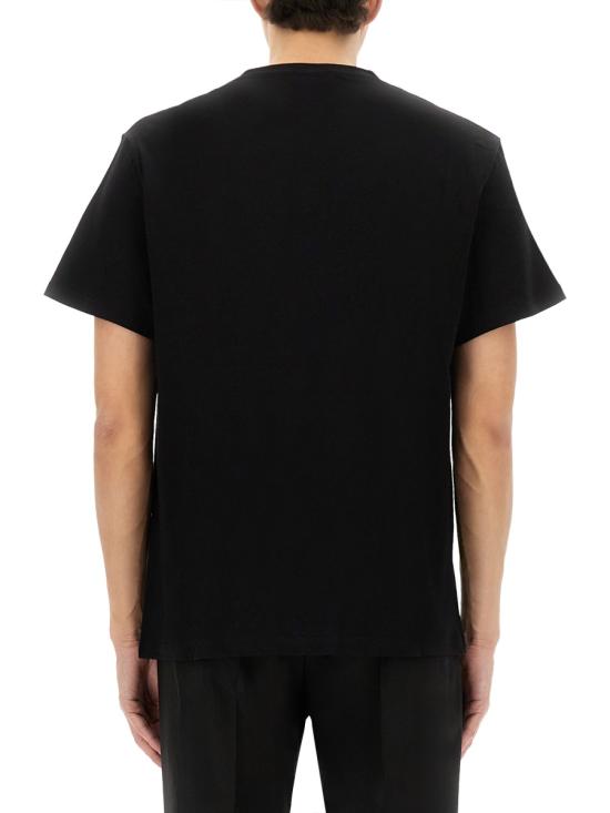 25SS 알렉산더 맥퀸 반팔 티셔츠 828420QTADD0520 BLACK - ALEXANDER MCQUEEN
