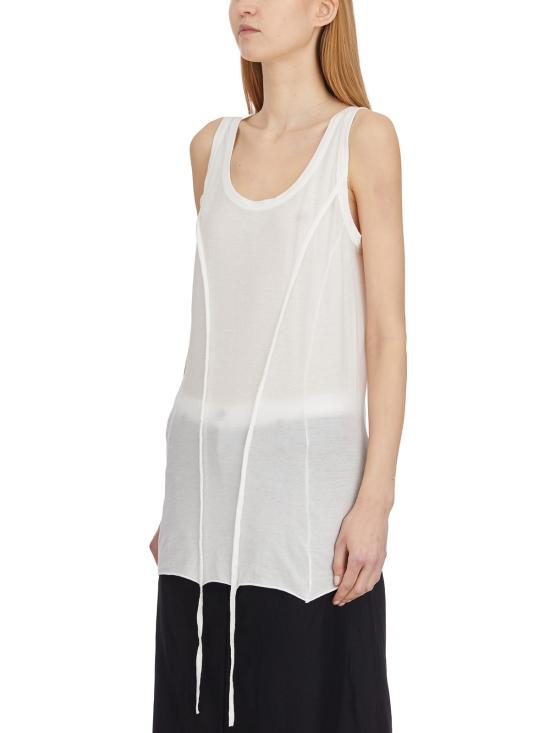 25SS 마스나다 민소매 티셔츠 L7894 WHITE - MASNADA