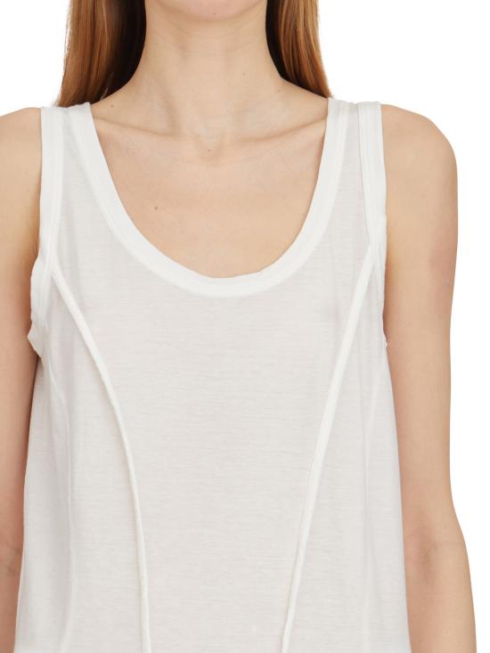 25SS 마스나다 민소매 티셔츠 L7894 WHITE - MASNADA