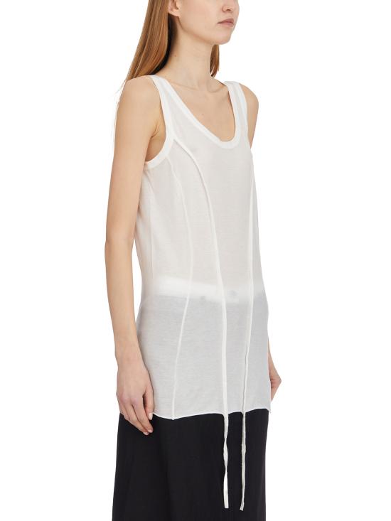 25SS 마스나다 민소매 티셔츠 L7894 WHITE - MASNADA