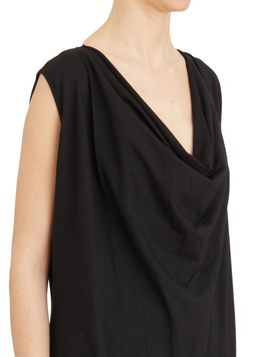 25SS 노스트라싼티시마 미디 원피스 L5SWOMA117 BLACK - NOSTRASANTISSIMA