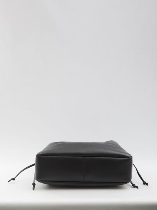 26FW 생로랑 제이미 토트 램스킨 809824AAB32 1000 BLACK - SAINT LAURENT
