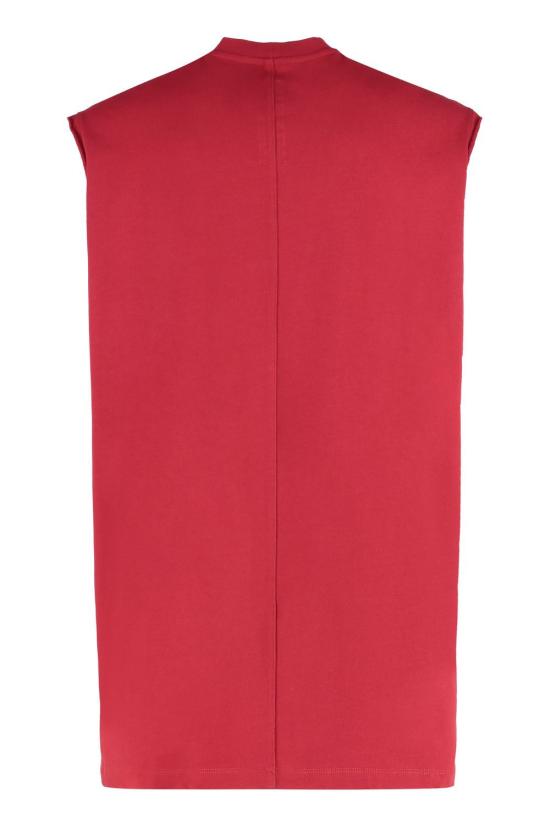  릭 오웬스 민소매 티셔츠 RU01D3178BA 03 red - RICK OWENS