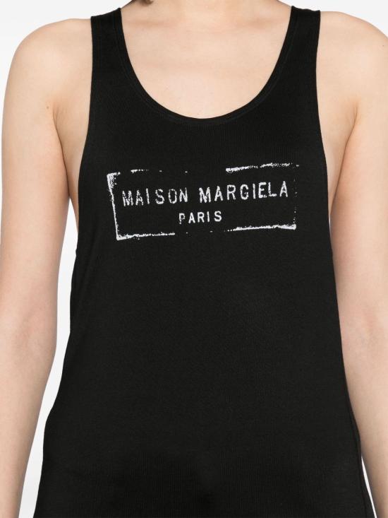 25SS 마르지엘라 민소매 티셔츠 S51NL0048 S24522900 BLACK - MAISON MARGIELA