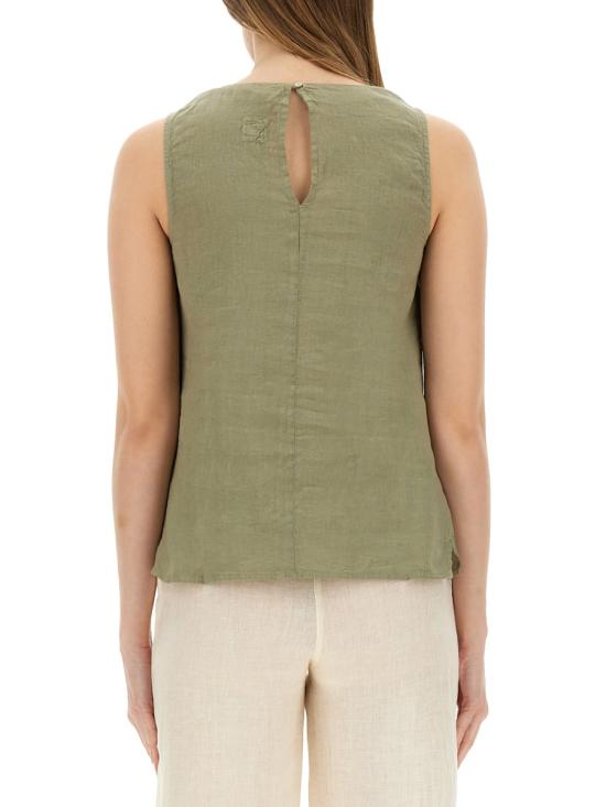 25SS 120 리노 민소매 티셔츠 32ALIW1PJD 000B317000035 GREEN - 120 LINO