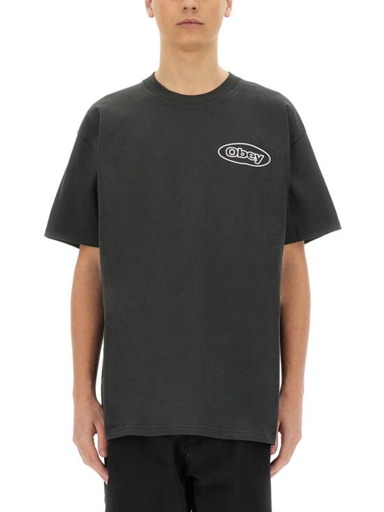 25SS 오베이 반팔 티셔츠 165264053 VINTAGEBLACK