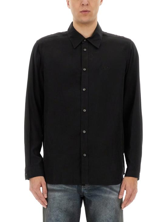 25SS 디젤 긴팔 셔츠 A14415 0HPAG9XX BLACK