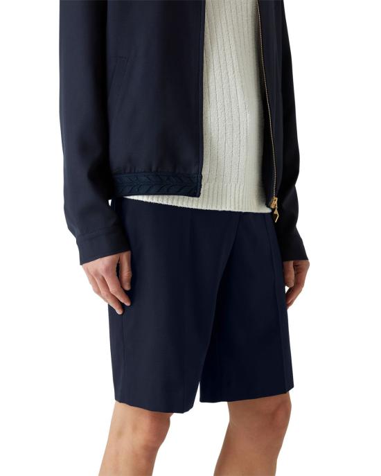 25SS 카사블랑카 숏팬츠 MPS25TR26101 NAVY - CASABLANCA