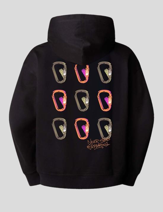 25SS 노스페이스 후드 티셔츠 NF0A8C3VJK31 BLACK - NORTH FACE