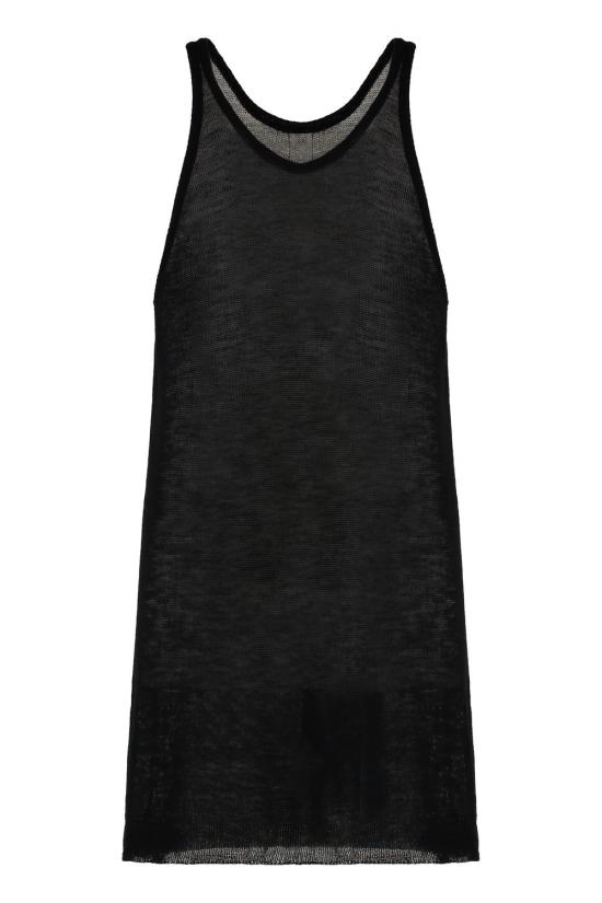 릭 오웬스 민소매 티셔츠 RR01D3662KM 09 black