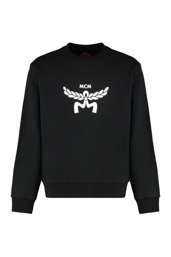 25SS 엠시엠 스웨터 MHAFSMM02 BK black