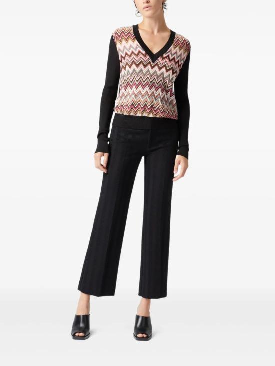  미소니 스트레이트 팬츠 DS25SI01BR00JC93911 - MISSONI