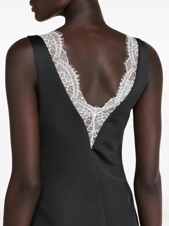 25SS JW앤더슨 미디 원피스 DR0490PG1761 999 BLACK - JW ANDERSON