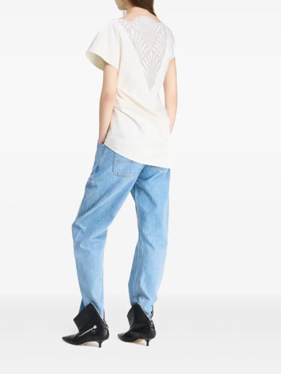 25SS JW앤더슨 반팔 티셔츠 TP0357PG1762 006 WHITE - JW ANDERSON