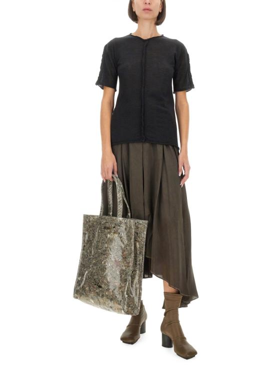 25SS 우마 왕 블라우스 UK7180 UW900 BLACK - UMA WANG