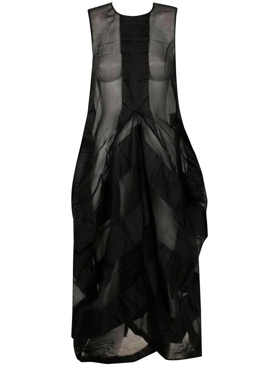 25SS 우마 왕 미디 원피스 UW5017096 UW900 BLACK