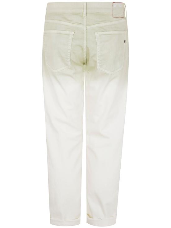 돈답 스트레이트 팬츠 UP671BS0030XIV8 010 NUDE NEUTRALS - DONDUP