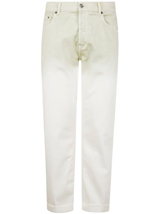  돈답 스트레이트 팬츠 UP671BS0030XIV8 010 NUDE NEUTRALS