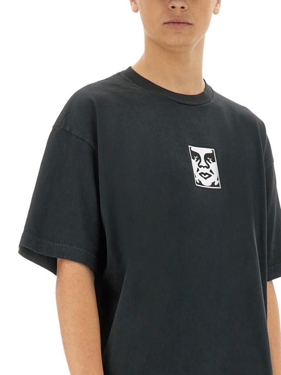 25SS 오베이 반팔 티셔츠 167924152 PIGMENTTRUEVINTAGEBLACK - OBEY