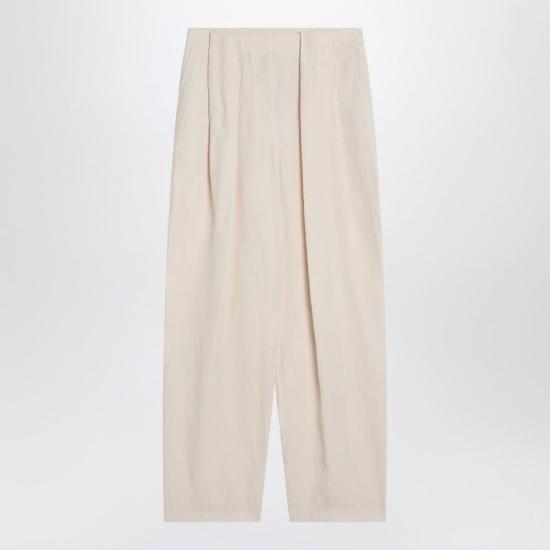 25SS 스텔라 맥카트니 스트레이트 팬츠 640254STA49 9210 WHITE