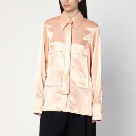 25SS 질샌더 블라우스 J03DL0183J66147 679 PINK
