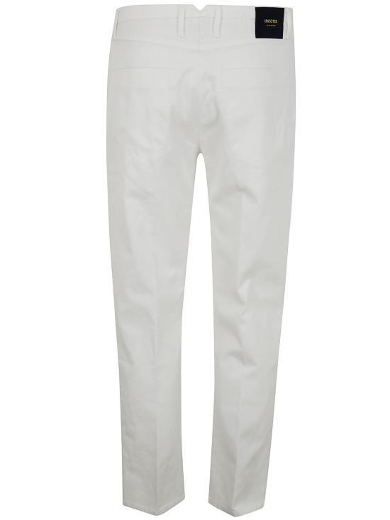 25SS 인코텍스 스트레이트 팬츠 BDPX000503161 111 WHITE - INCOTEX