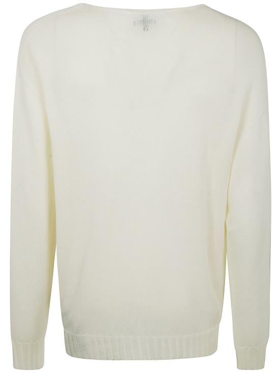 25SS 엠디75 스웨터 MD12249 WHITE - MD75