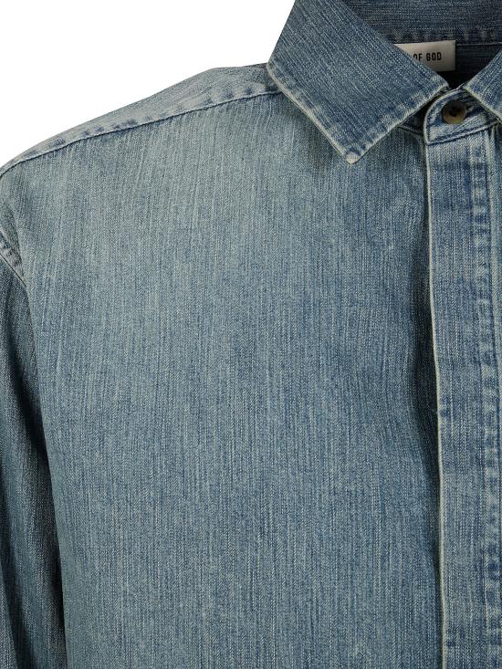 25SS 피어오브갓 긴팔 셔츠 FGE2505011DNM MEDIUM BLUE - FEAR OF GOD