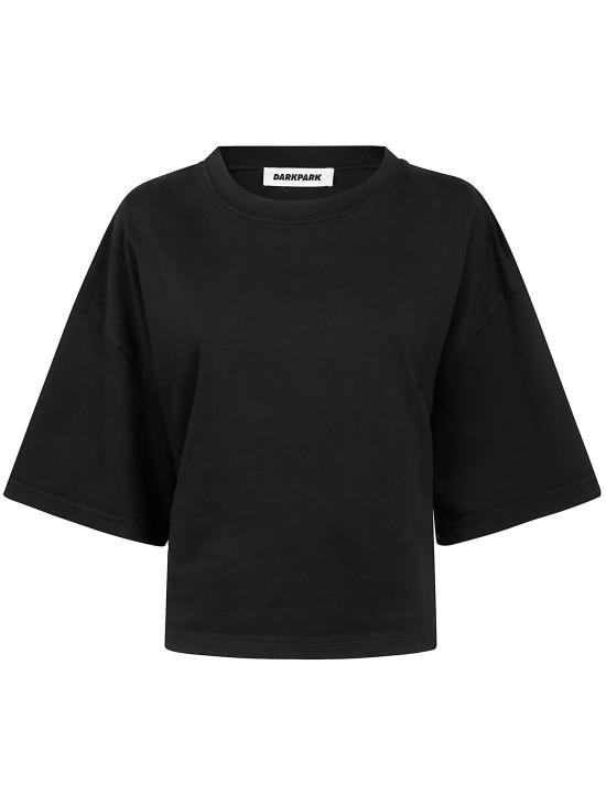 25SS 다크파크 반팔 티셔츠 WJE08JSW07 0099 BLACK