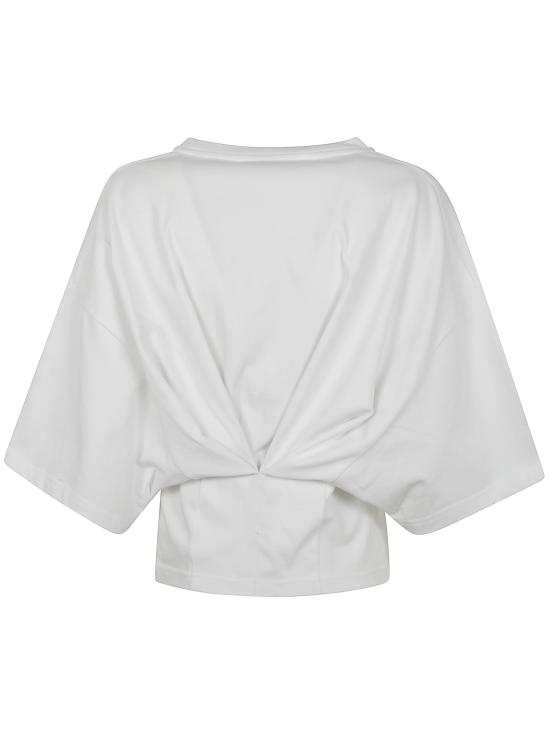 25SS 다크파크 반팔 티셔츠 WJE08JSW07 0001 WHITE - DARKPARK