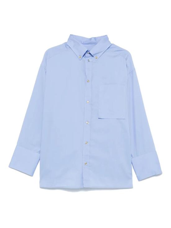 25SS 다크파크 블라우스 WSH05FAC69 0056 BLUE - DARKPARK