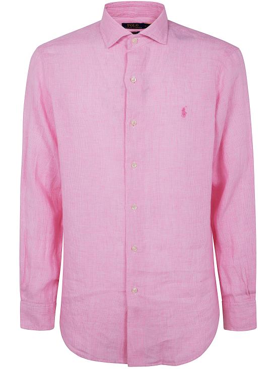 25SS 폴로 랄프로렌 긴팔 셔츠 710968971003 PINK PINK PURPLE