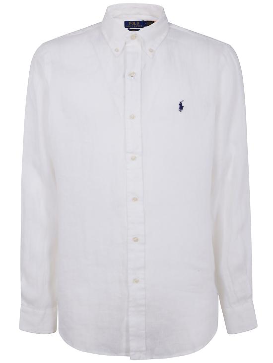 25SS 폴로 랄프로렌 긴팔 셔츠 710966294003 CERAMIC WHITE - POLO RALPH LAUREN