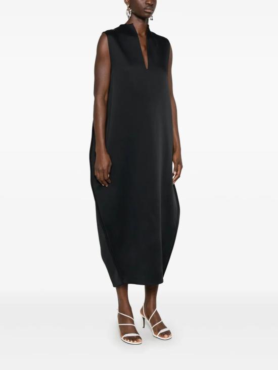 25SS 케이트 미디 원피스 55014070 200 BLACK - KHAITE