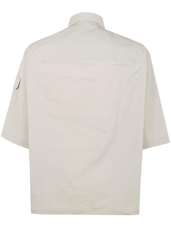 25SS 엠포리오 아르마니 반팔 셔츠 EM001522AF13810 U1098 GREY - EMPORIO ARMANI