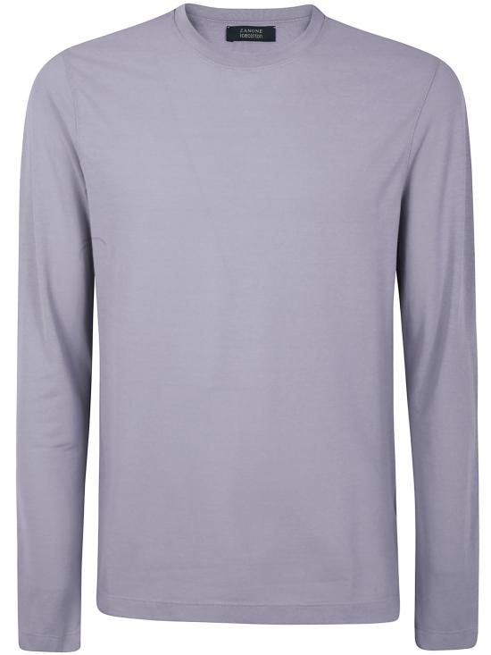 25SS 자노네 긴팔 티셔츠 815204ZG380 Z1211 GREY
