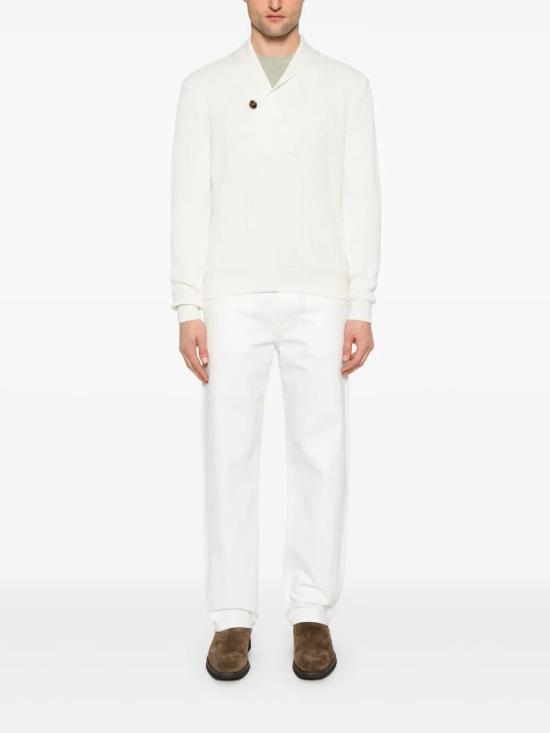 25SS 톰포드 스웨터 KSW002YMW082S25 AW002 WHITE - TOMFORD