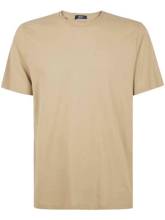 25SS 에르노 반팔 티셔츠 JG000166U52005096 2600 NUDE NEUTRALS - HERNO