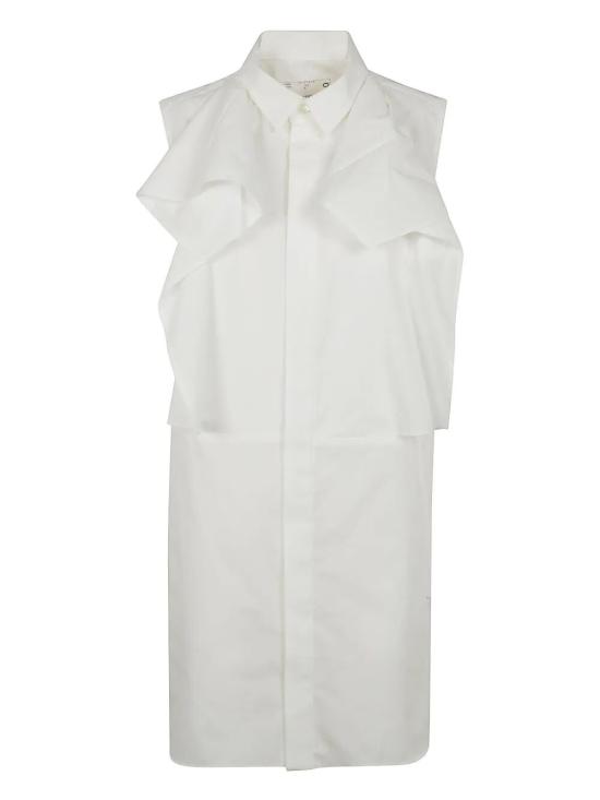 25SS 사카이 미디 원피스 2507910 151 WHITE - SACAI