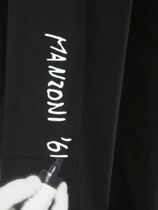 25SS 마리아 칼데라라 스트레이트 팬츠 T364CV 91 BLACK - MARIA CALDERARA