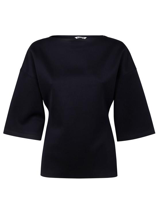 25SS 오라리 블라우스 A25SP01WJ DARK BLUE