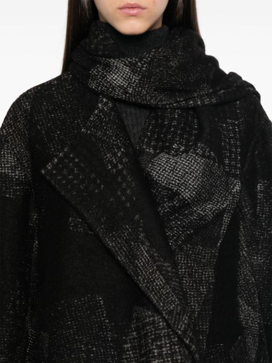 24FW 와이즈 요지 야마모토 코트 YOC15111 BLACK - Y’S YOHJI YAMAMOTO